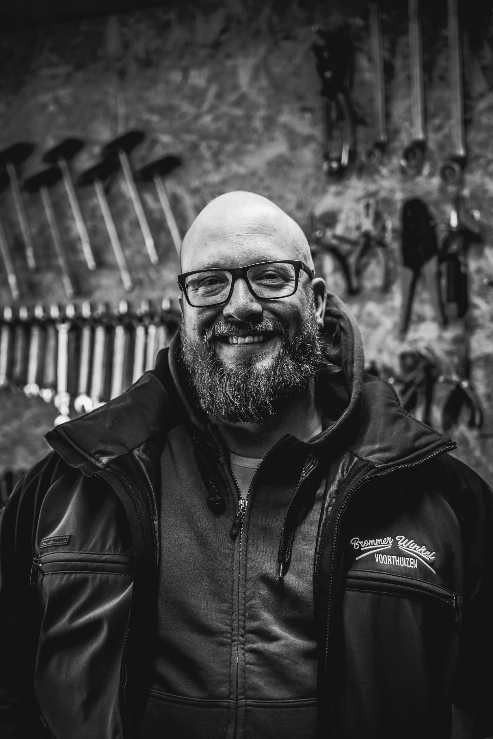 Remco Foppen - eigenaar Brommer Winkel Voorthuizen